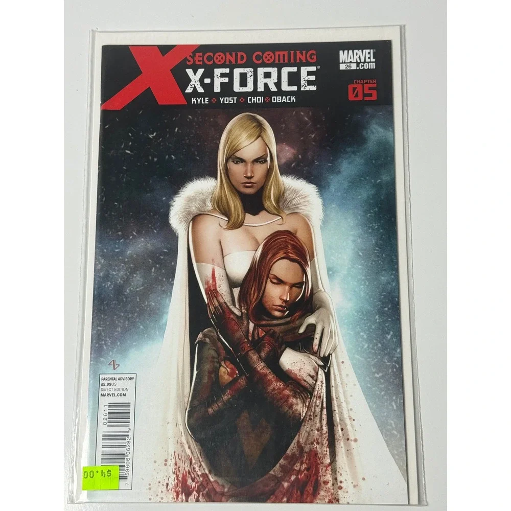 Marvel X-Force Second Coming 26 Emma Frost Hope Summers Adi Granov 2010 Comic
